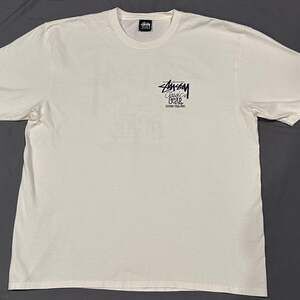 Stüssy XL Classic Gear Pigment Dyed Tee Natural